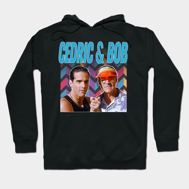 Cedric & Bob // 90s Style Aesthetic Design Hoodie by DankFutura